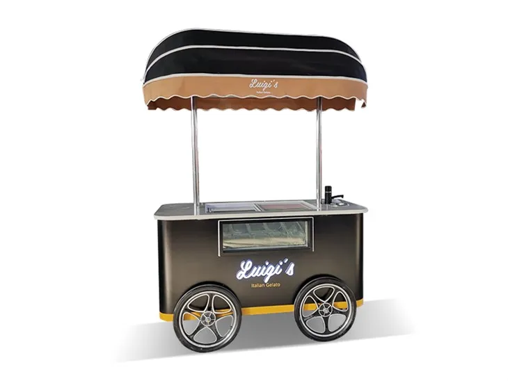 Italian Ice Cream Cart For Sale